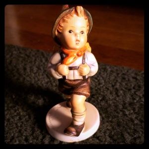 MJ Hummel Boy Goes To School RARE fr. Germany